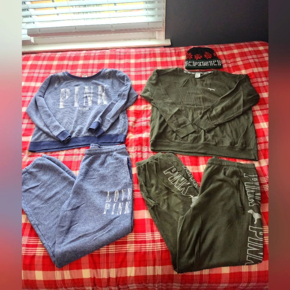 5 piece Victoria's Secret pink lot campus
